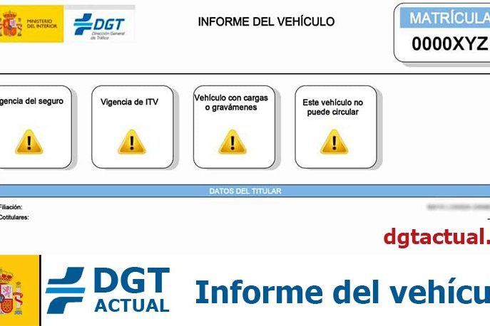 Informe DGT de vehículo 2026